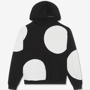 Marni Hoodie Black & White Size 52 / Large / Oversized
